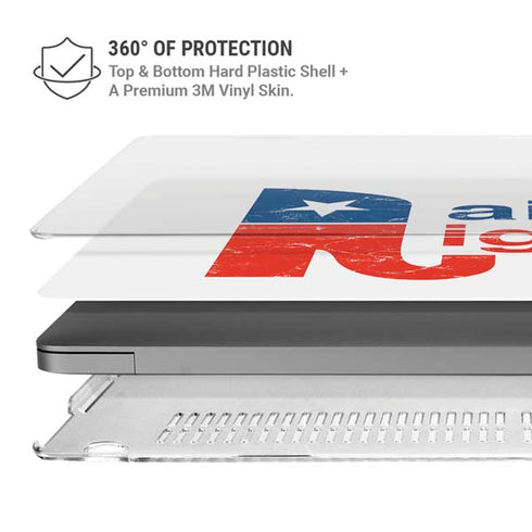 Raised Right MacBook Pro 14in (2021-24) Case plus Skin